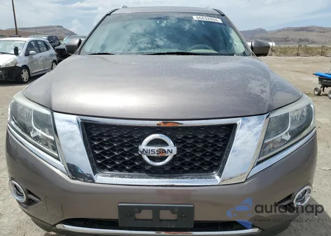 2014 Nissan Pathfinder Sv Hybrid from USA, damaged, VIN 5N1CR2MN6EC657648
